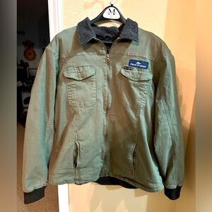 Wrangler All Terrain Gear (ATG) olive drab fleece jacket